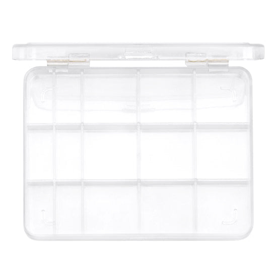 Empty makeup palette transparent